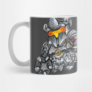 reinhardt overwatch chibi Mug